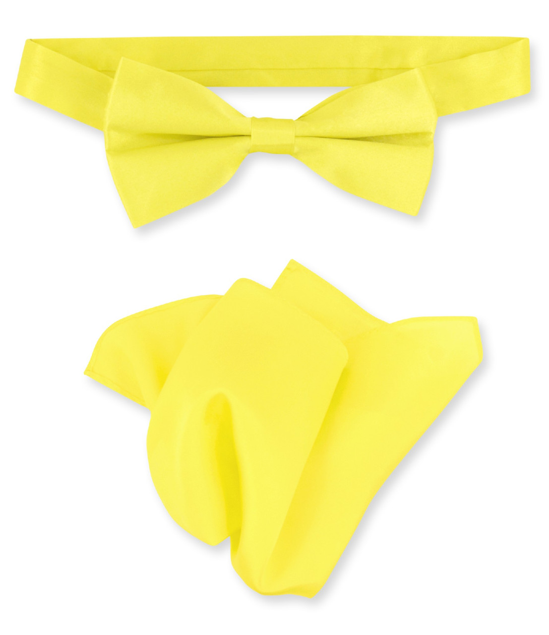 big yellow bow tie