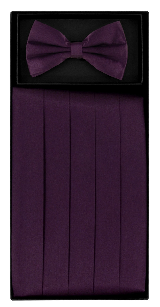 cumberbund and bow tie set