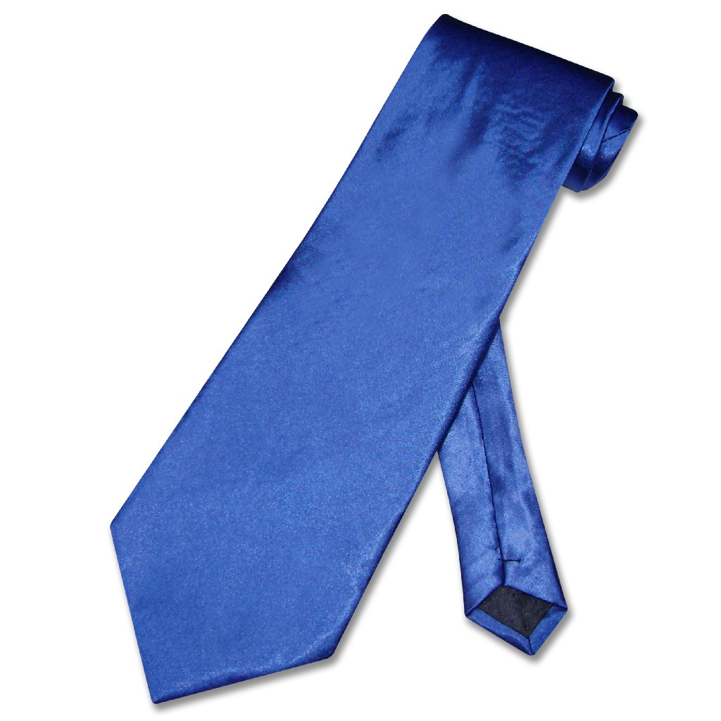 Covona NeckTie Solid Royal BLUE Color Men's Neck Tie KrisarClothing