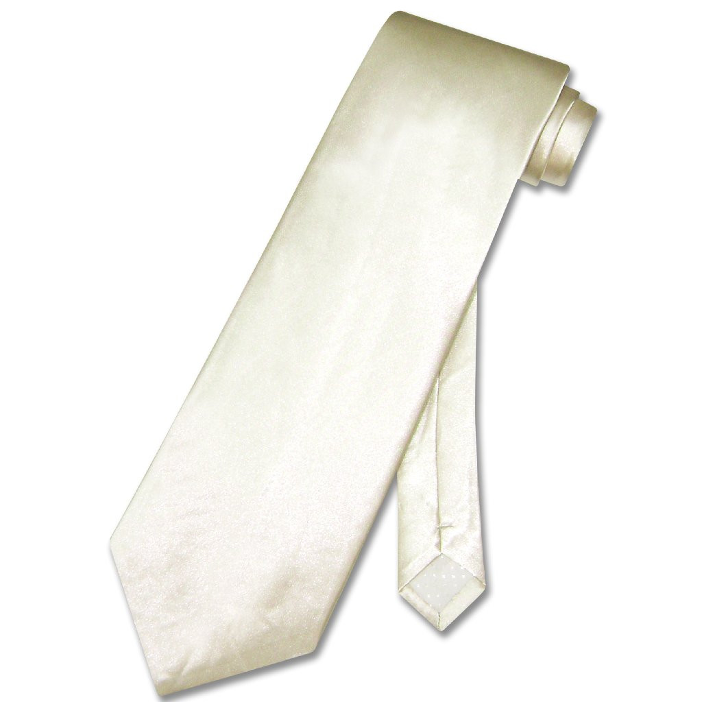 cream neck tie