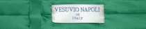 Vesuvio Napoli Narrow NeckTie Extra Skinny EMERALD GREEN Men's 1.5" Neck Tie