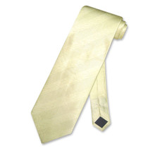 Yellow Jacquard Tone Neck Tie | Antonio Ricci Silk Mens Necktie