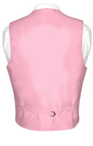 Men's Paisley Design Dress Vest & Bow Tie PINK Color BOWTie Set for Suit Tuxedo