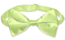 Solid Lime Green Bow Tie | Mens Biagio Lime Green Silk Bowtie