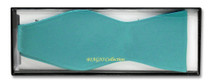 Biagio SELF TIE Bow Tie Solid TURQUOISE AQUA BLUE Color Men's BowTie