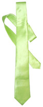 BOY'S NeckTie Solid Light GREEN Youth Neck Tie