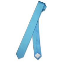 Turquoise Blue Extra Skinny Neck Tie | Mens Skinny Silk NeckTies