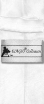 Biagio BOY'S NeckTie Solid WHITE Color Youth Neck Tie