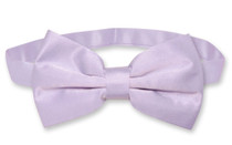 Vesuvio Napoli BOWTIE Solid Lavender Purple Color Men's Bow Tie for Tuxedo Suit