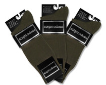 Green Mens Dress Socks | 3 Pair of Mens Biagio Green Dress Socks