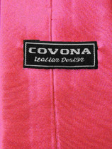 Covona NeckTie Solid Hot PINK FUCHSIA Color Men's Fuschia Neck Tie