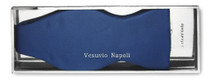 Vesuvio Napoli SELF TIE Bow Tie Solid ROYAL BLUE Color Men's BowTie