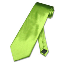 Covona NeckTie Solid LIME GREEN Color Men's Neck Tie