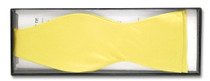 Biagio SELF TIE Bow Tie Solid YELLOW Color Men's BowTie