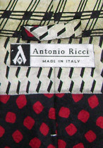 Antonio Ricci SILK NeckTie Made in ITALY Geometric Design Men's Neck Tie #5728-3