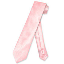 Biagio Boys NeckTie Solid Light Pink Color Youth Neck Tie