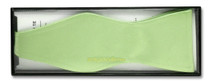 Biagio SELF TIE Bow Tie Solid LIME GREEN Color Men's BowTie