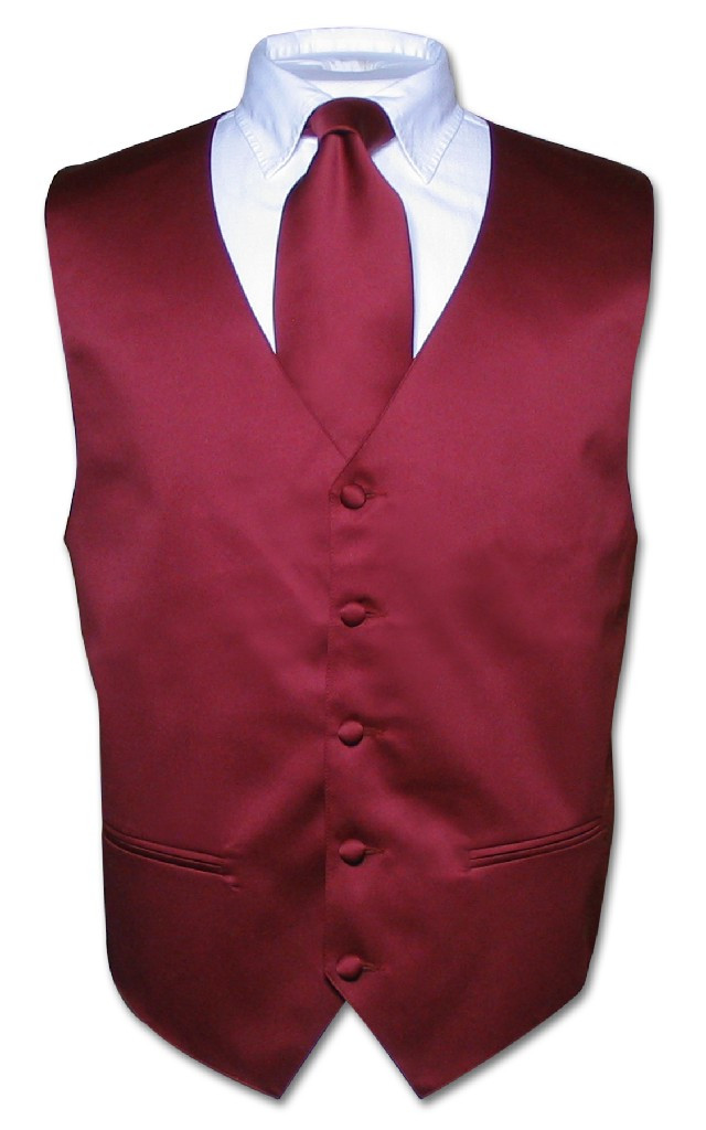 mens vest and tie combo