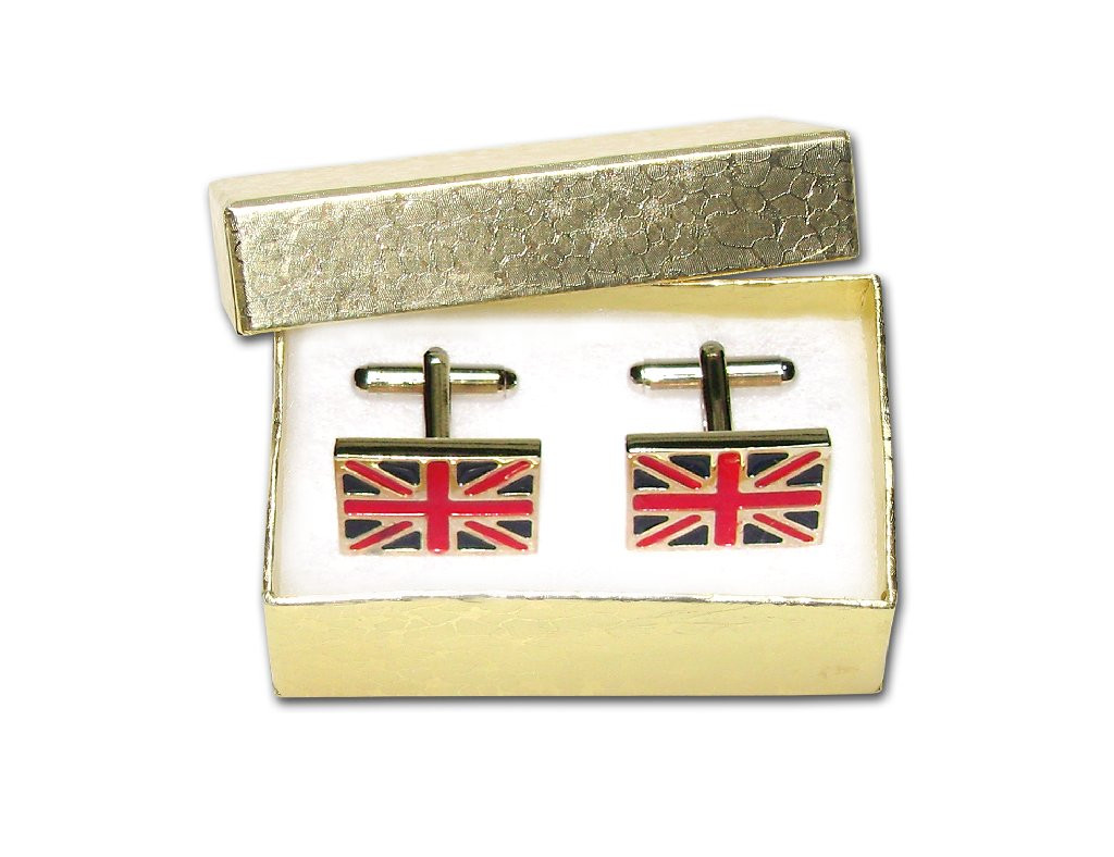 Cufflinks - British Flag