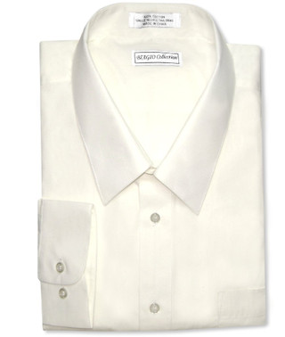 Cream Color Shirt | Cream Colored Dress Shirt | Mens Dress Shirt