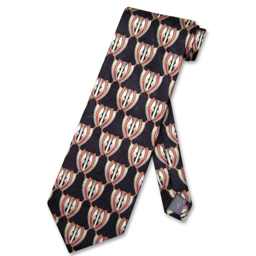 Antonio Ricci Silk NeckTie Made in Italy Design Mens Neck Tie #5667-4