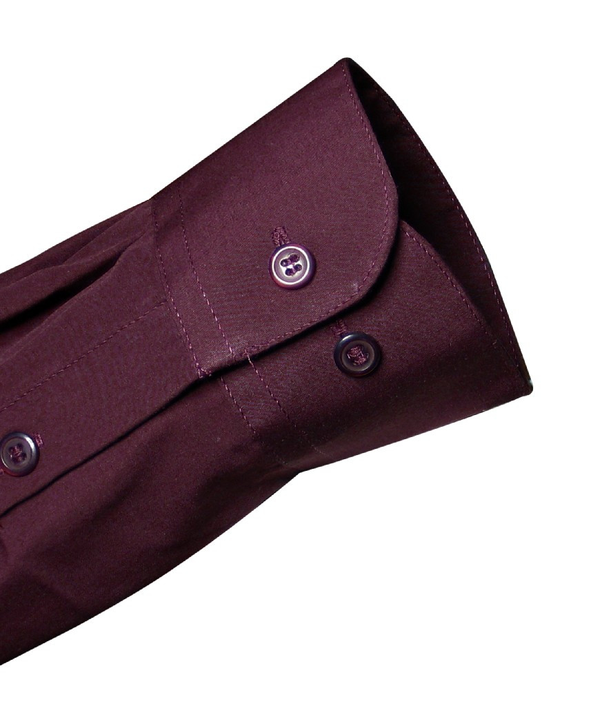 Mens Fashion Dress Shirts And Ties Burgundy Colorful Men'S Dress Shirt main image 0