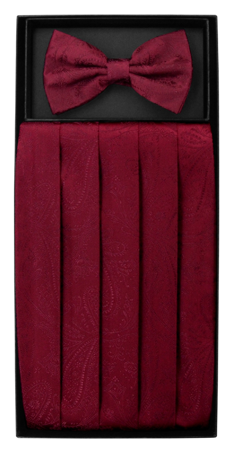 cumberbund and bow tie
