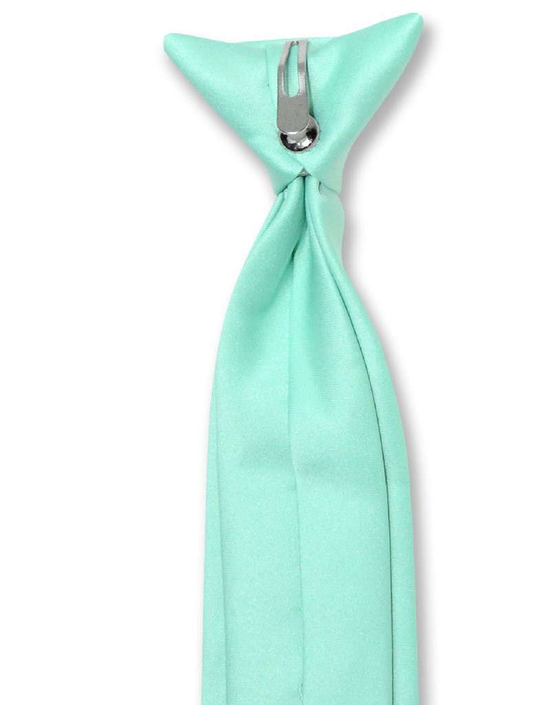 Nœud papillon uni pour garçon Bleu clair, Bleu ciel, Taille