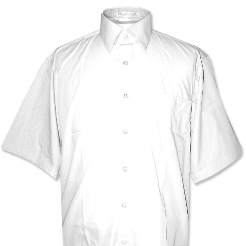 slim fit dress slacks Men's Casual Short Sleeve Dress Shirt