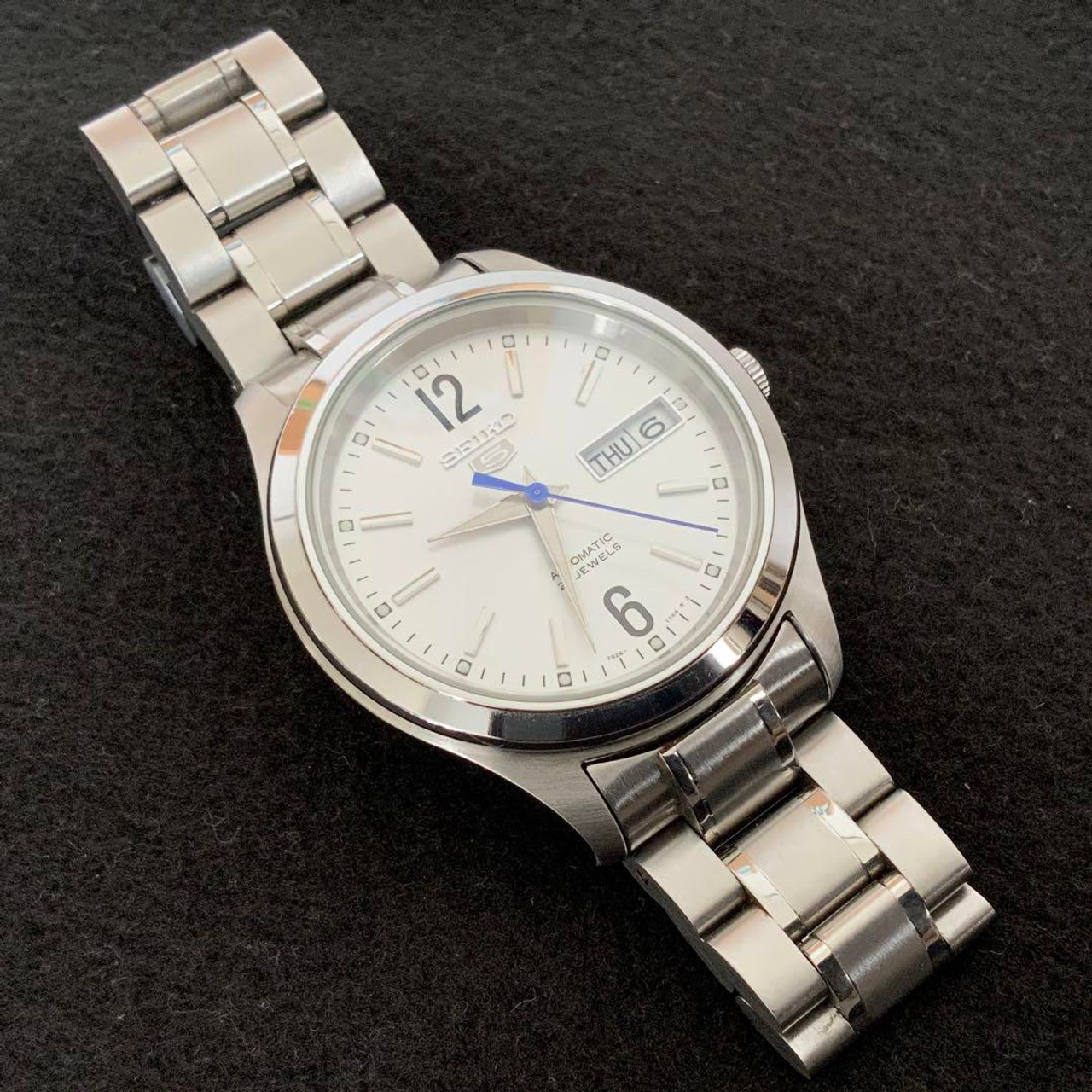 Seiko Seiko 5 SNKM55 7S26-03W0 Stainless Steel 21 Jewels Automatic Mens  Watch - Japan Pre-owned Vintage