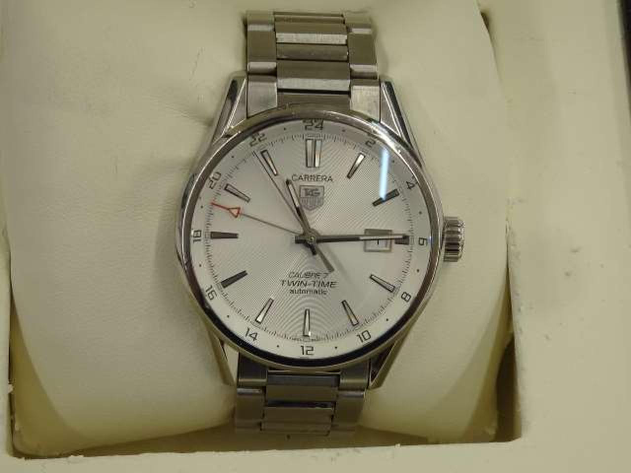 TAG Heuer Carrera Calibre 7 TWIN-TIME Automatic Mens Watch Authentic  Working - Japan Pre-owned Vintage