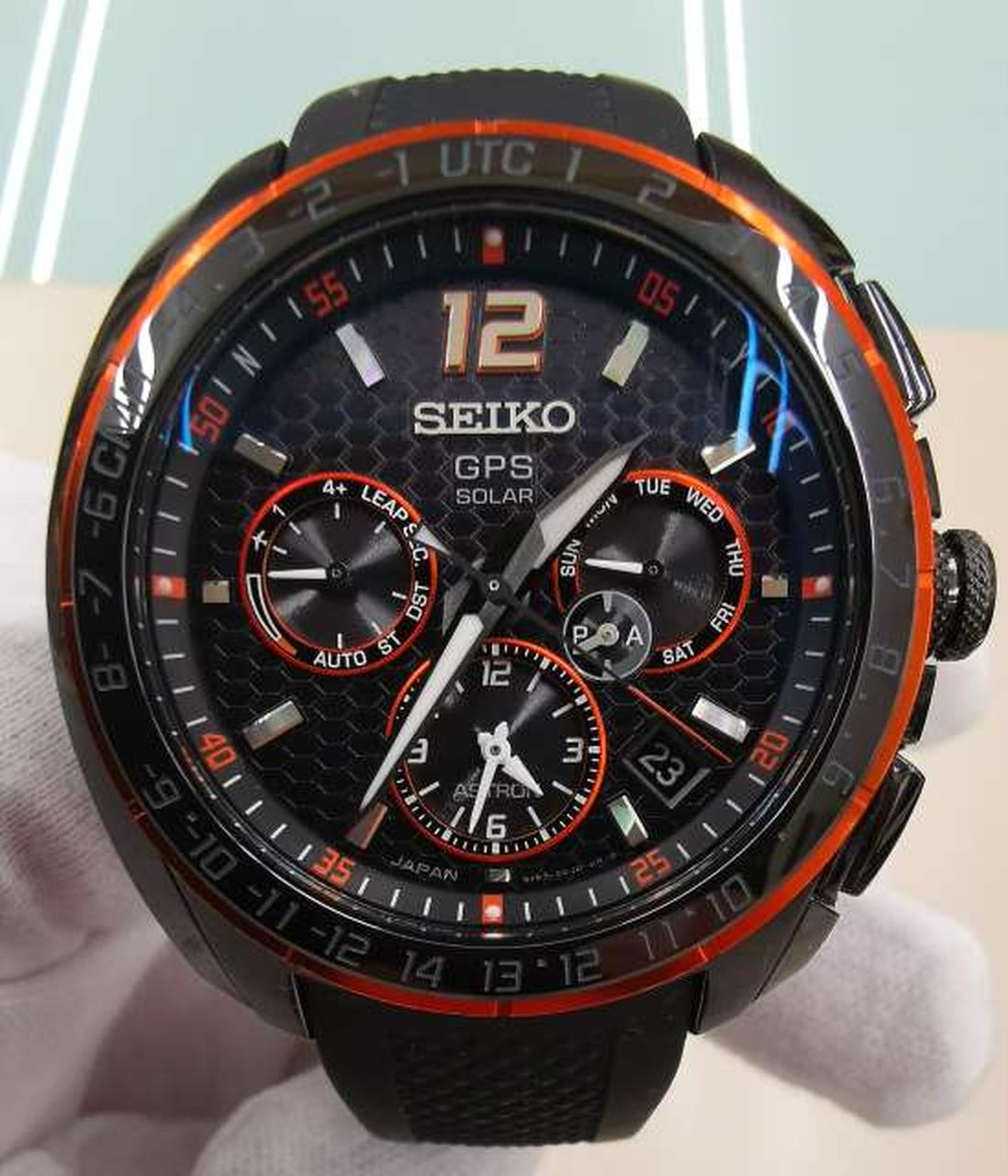 Seiko Astron SBX039 Limited Edition HONDA NSX Day Date Solar Mens Watch -  Japan Pre-owned Vintage