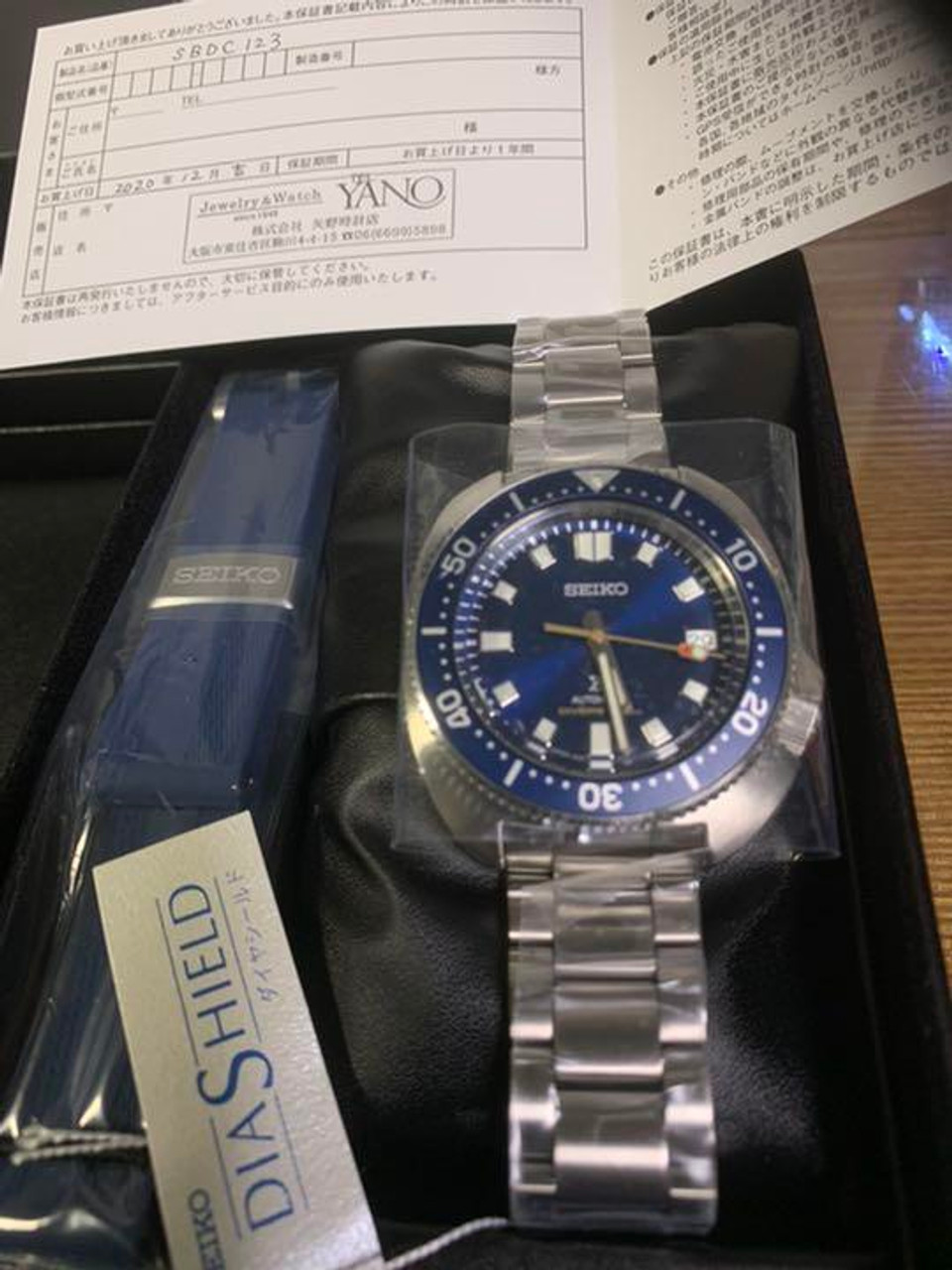 Seiko Prospex SBDC123 Limited Edition 55th Date Diashield Automatic Mens  Watch - Japan Pre-owned Vintage