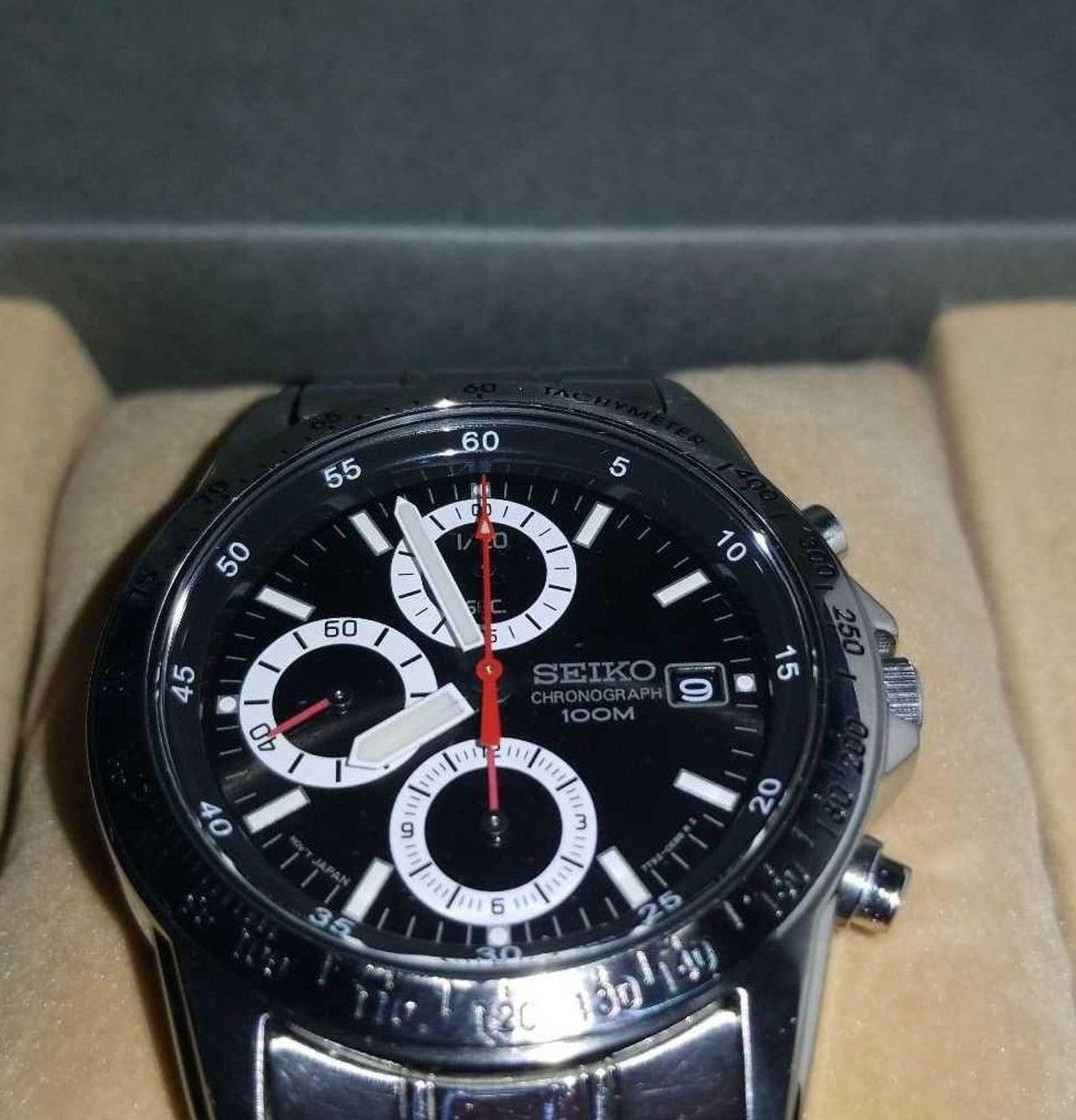 Seiko chronograph shop 100m 7t92 price