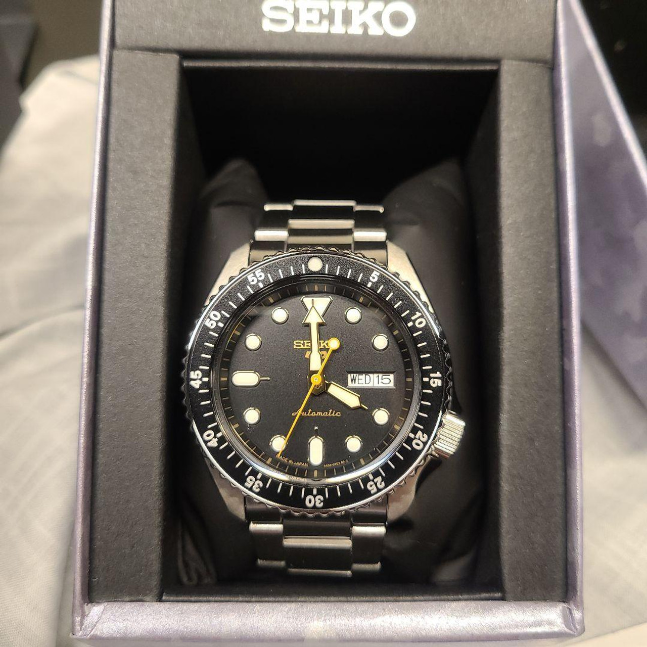 Seiko 5 Sports SBSA213 Cal.4R36 Limited Edition 24 Jewels Automatic Mens Watch Japan Pre-owned
