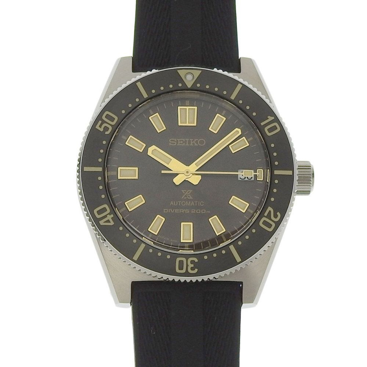 Seiko Prospex SBDC105 Date Divers 200M Dark Brown Automatic Mens