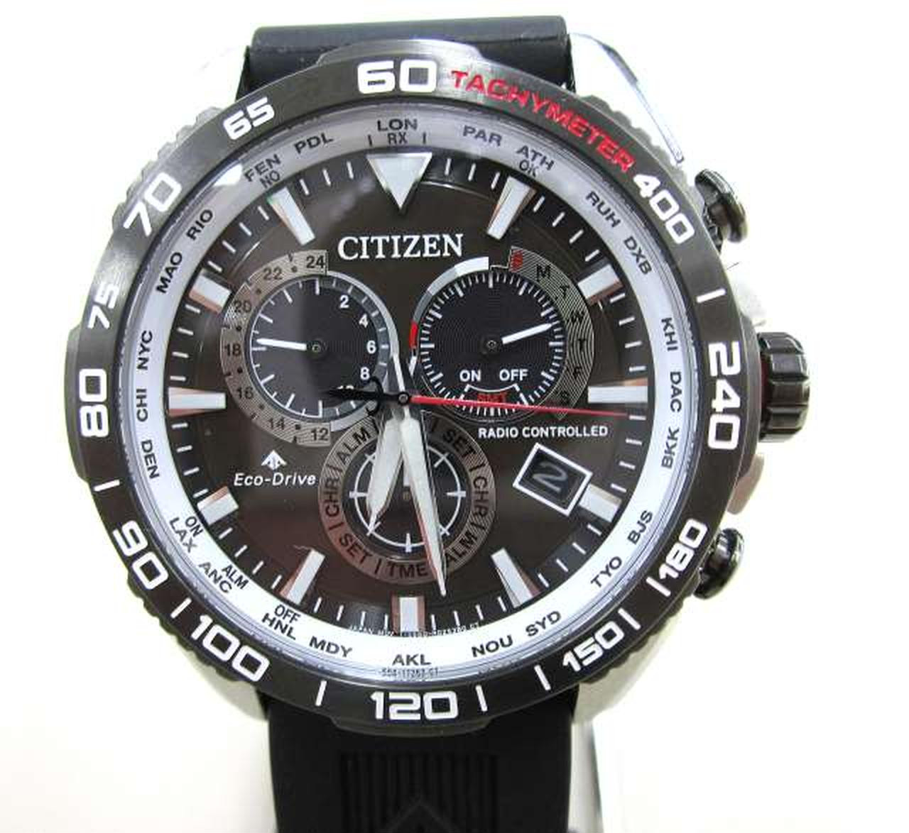 Citizen Promaster CB5036-10X Eco Drive Day Date Stainless Steel