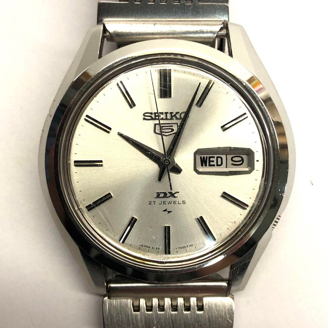 Seiko Seiko 5 5139-7020 Vintage 27 Jewels Stainless Steel Automatic Mens  Watch - Japan Pre-owned Vintage