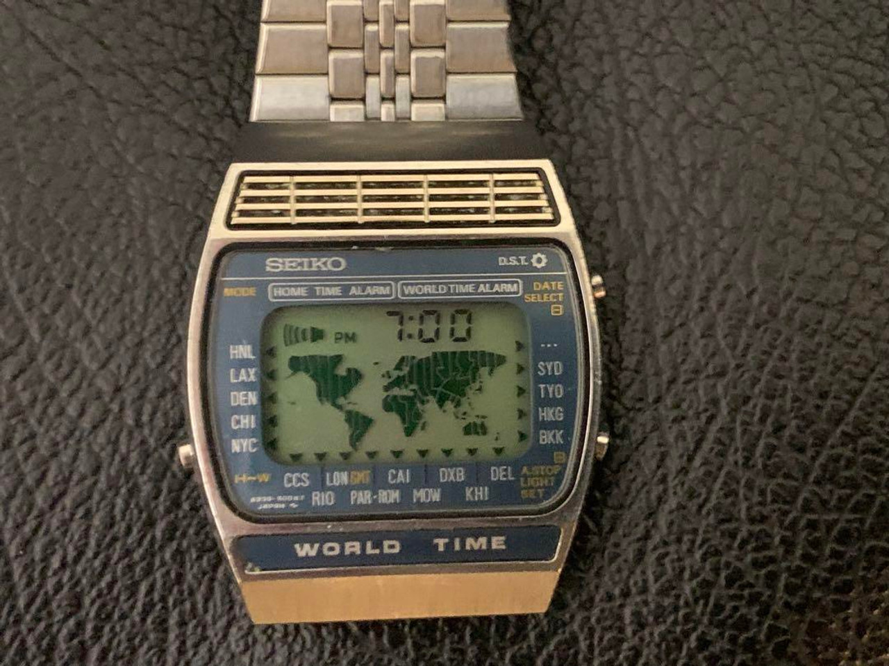 Vintage seiko digital on sale watches for sale