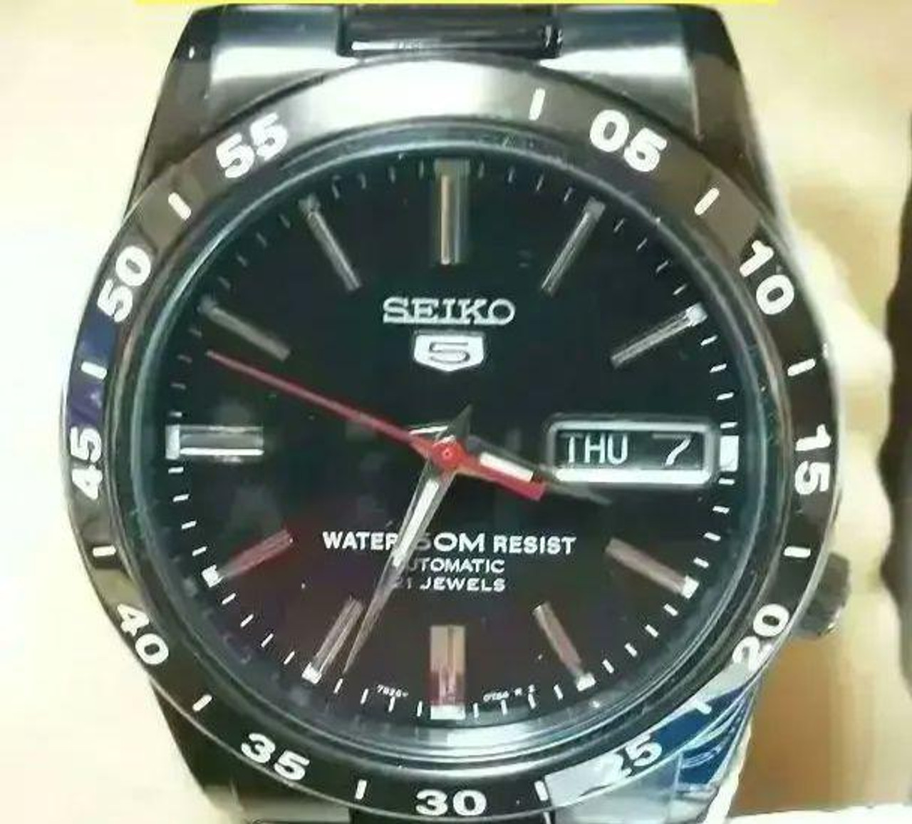 Seiko Seiko 5 7S26-02T0 SNKE03KC Day Date Box 21 Jewels Automatic