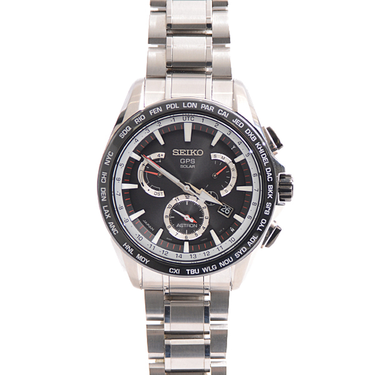 Seiko Astron 8X53-0AD0-2 SBXB051 Day Date Box Ceramic ST.Steel