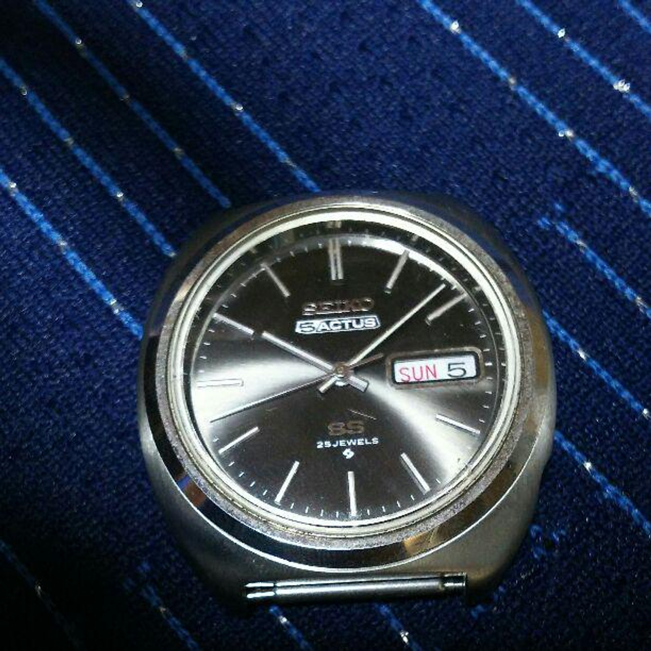 Seiko 5 Actus 25 Jewels Automatic Mens Watch Authentic Working