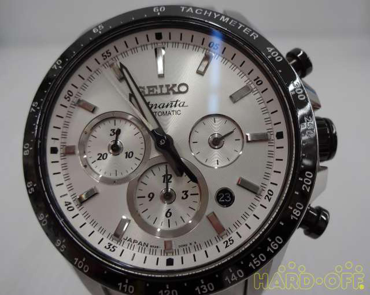 Seiko Brightz SAEK009 Chronograph Date Automatic Mens Watch Authentic  Working - Japan Pre-owned Vintage