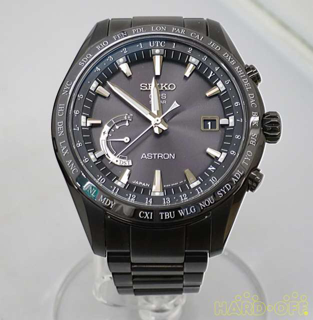 Seiko Astron 8X22-0AG0 Titanium Ceramic Japan GPS Solar Mens Watch