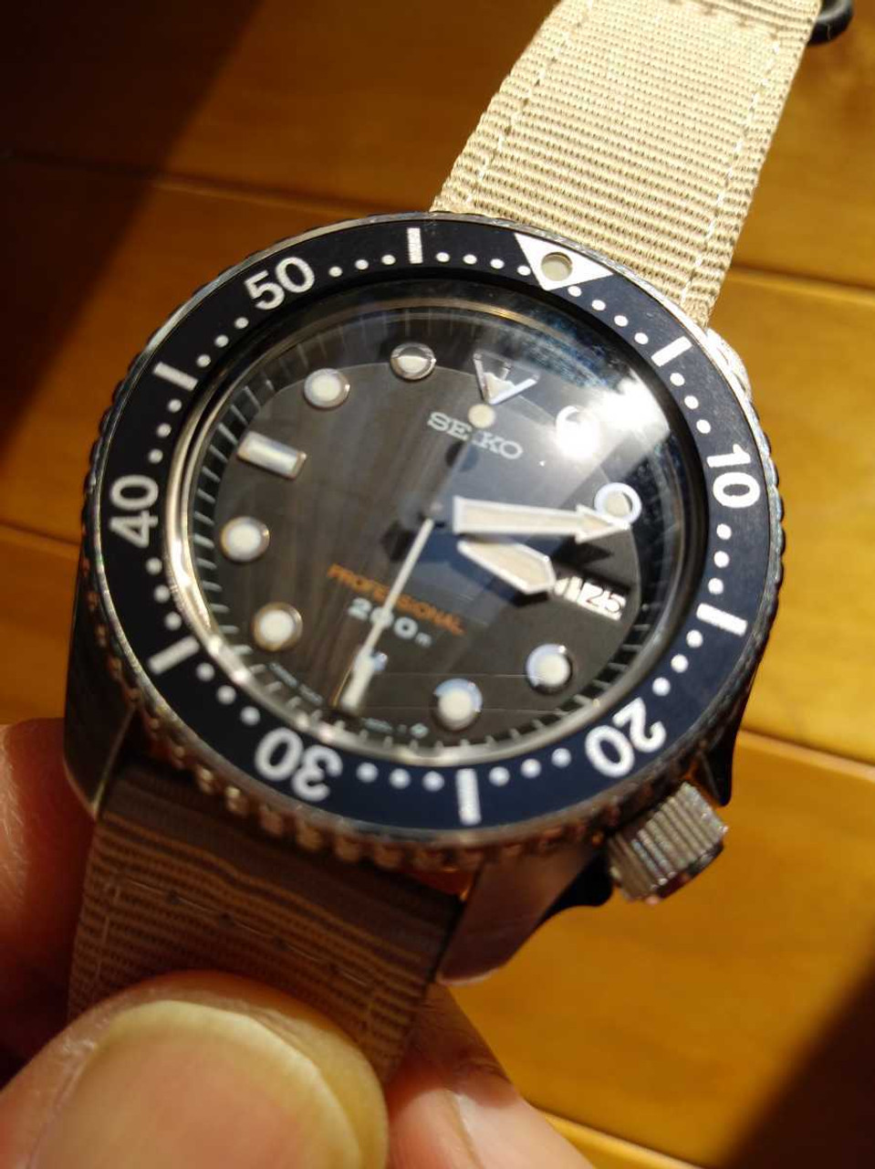 Seiko Professional Diver 7C43-6010 Vintage Quartz Mens Watch