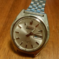 Seiko Seiko 5 7009-8040 Vintage Stainless Steel Day Date Automatic Mens  Watch - Japan Pre-owned Vintage