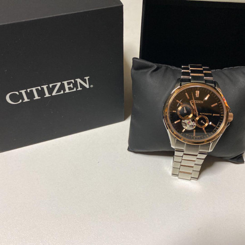 Citizen GN-4W-S Cal.4197 Stainless Steel Box Automatic Mens Watch