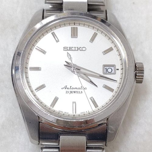 Seiko Mechanical 6R15-00C0 Date Stainless Steel 10 Bar Automatic Mens Watch  Auth - Japan Pre-owned Vintage