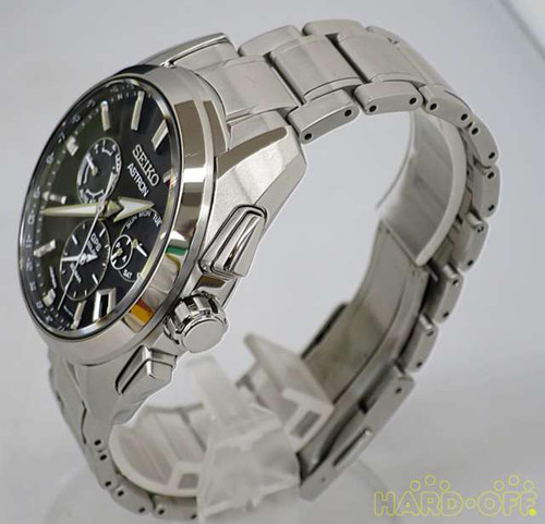 Seiko Astron SBXC067 Titanium GPS Day Date Box Solar Mens Watch