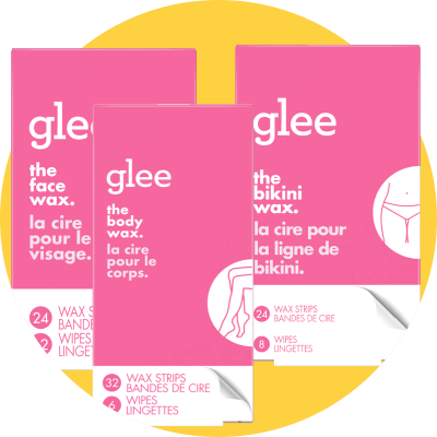 glee wax strips